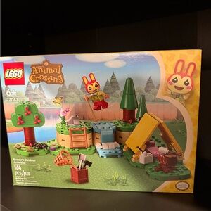 LEGO Animal Crossing Bunnie Outdoor Playset - Yellow, Green, Blue